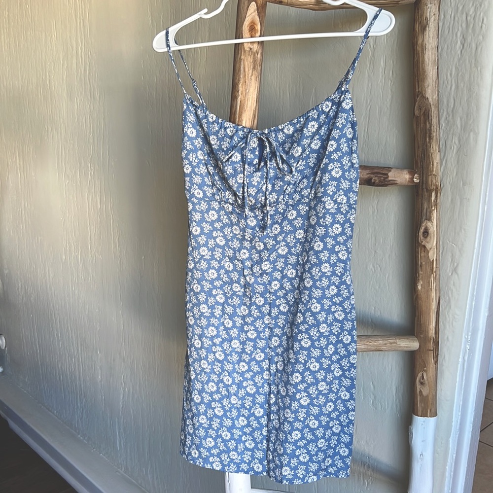 Reformation Floral Cashio Mini Dress